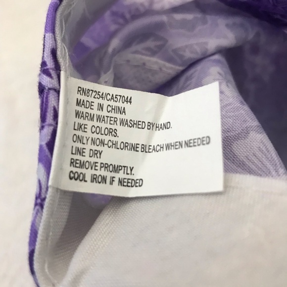 Girl's Adjustable Purple Floral Designer Hat - Picture 2 of 11